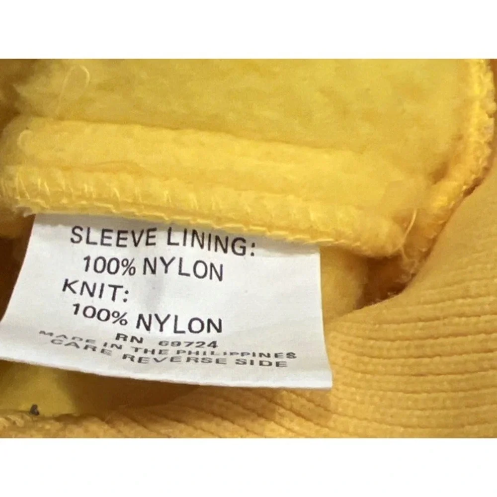 Vintage Columbia‎ Yellow Fleece Jacket Mens Full Zip Outdoor Gorpcore Medium